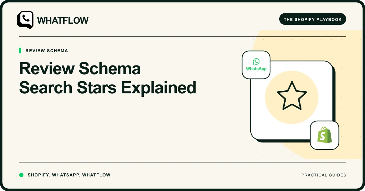 Review Schema Search Stars Explained — WhatFlow guide cover