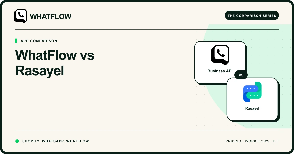 WhatFlow vs Rasayel — WhatFlow comparison cover